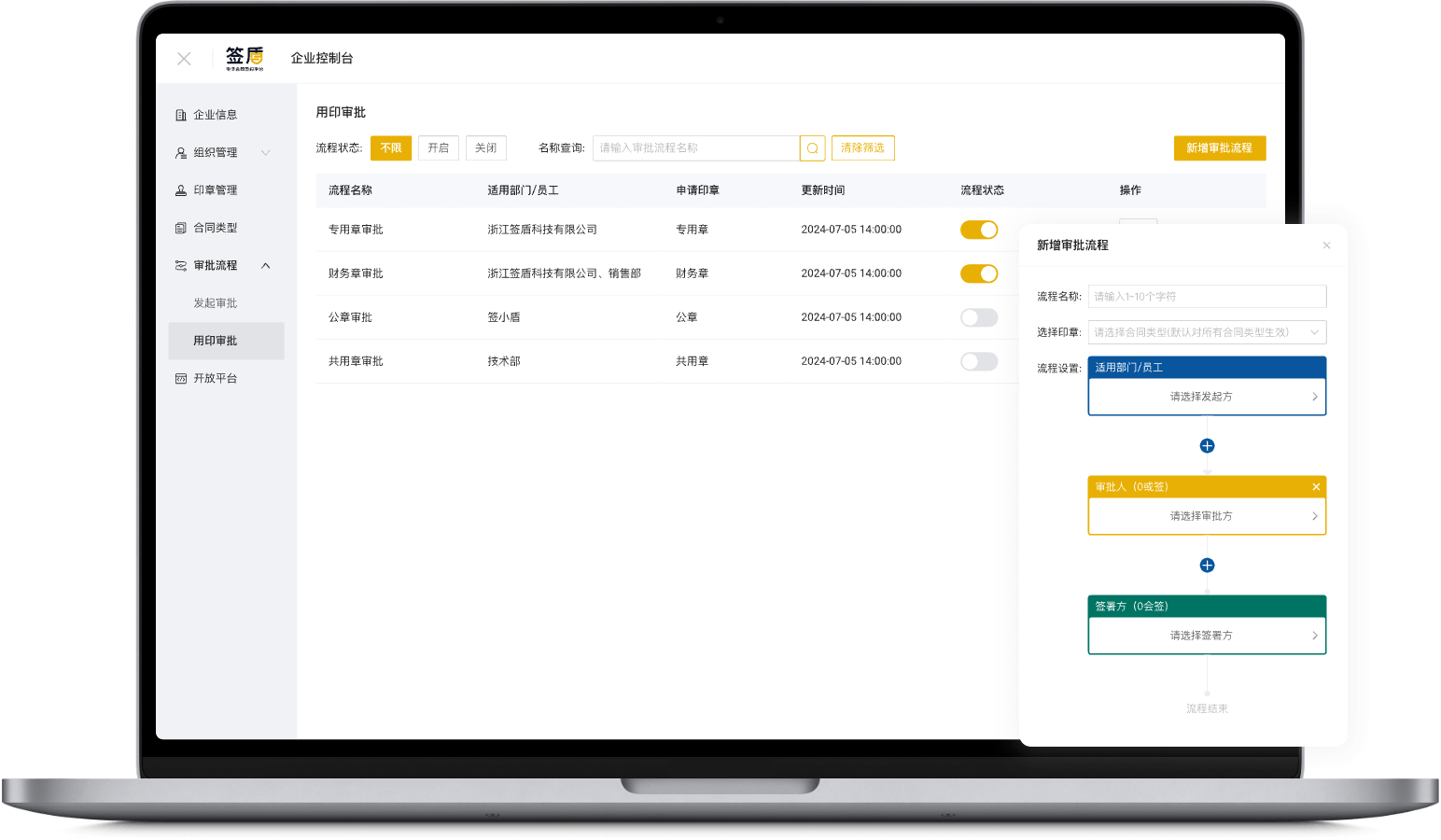 用印审批